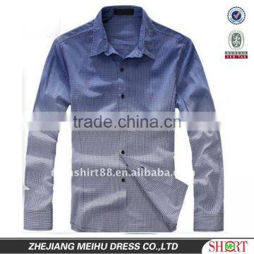 latest omber checker non-iron slim fit casual shirt for men