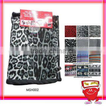 HOT leopard versatile hats and scarf
