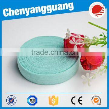Personalized Weaving Tape Soft Feeling Luminous Fold Over Elastic Webbing Wholesale photo-3