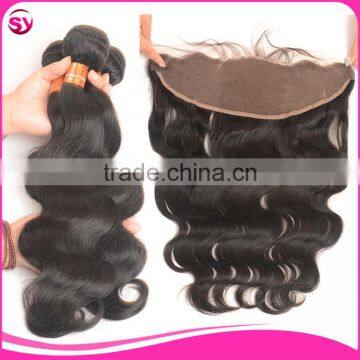 Hot Products Virgin Hair Bundles With Lace Closure 13x4 Cheap Lace Front Closure Weaves