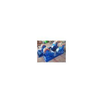 Small Self Adjustment Welding Rotator in Blue for Boiler Welding , Wireless Control