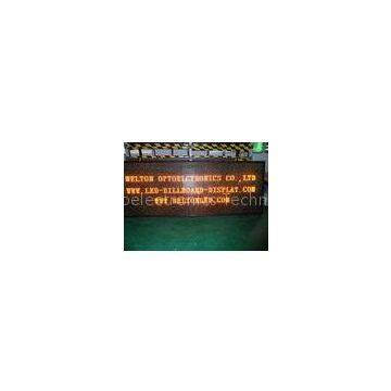 P10 GPRS advertising LED Mobile Billboard / Electronic Scrolling LED Sign High Brightness