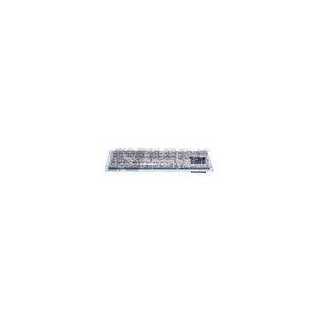IP65 Dust-proof Industrial Keyboard With Touchpad , Key Stroke Travel 2mm