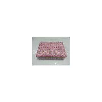 Painted Metal Square Tin Cookie Containers For Food Storage
