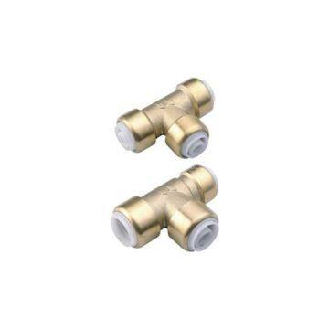 Brass Push-fit Fitting Reduce Tee
