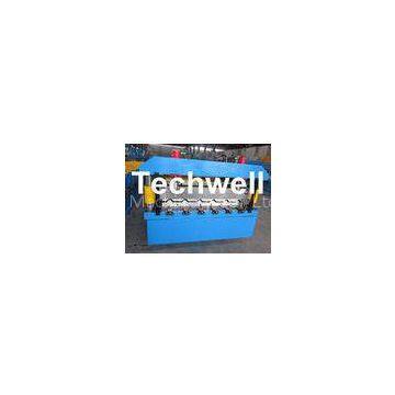 Metal Roofing Sheet Roll Forming Machine, Roofing Sheet Making Machine With 20 Forming Stations