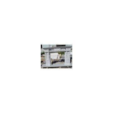 marble fireplace