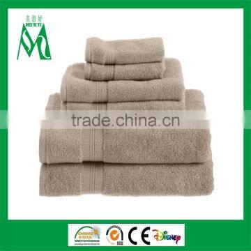 China suppliers textile thick and big custom colour hotel towel