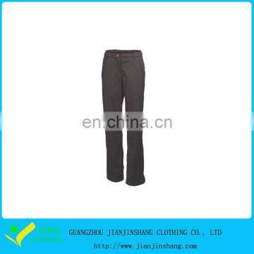 Hot Sales Black Color 100% Cotton Trousers New Design Ladies