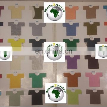 Best quality custom 100% organic cotton blank basic t-shirt for only for export