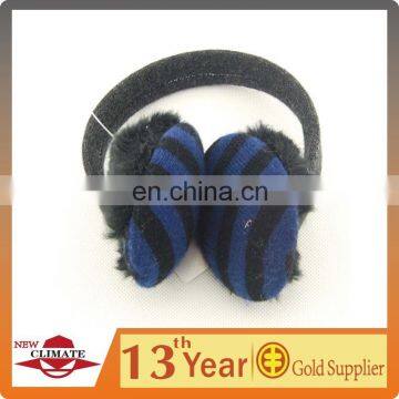 Accordion earmuff, foldable ear muff,plush muffs,knitted earmuff