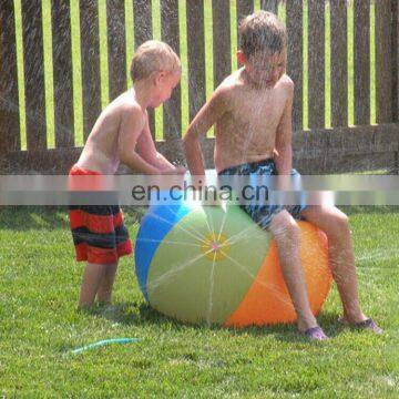 Promotion Outdoor Toys kids play Sprinkler Aqua splash Beach Ball