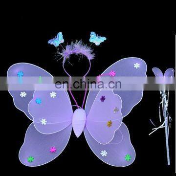 cheap children purple wings butterfly Wings FGWG-1070