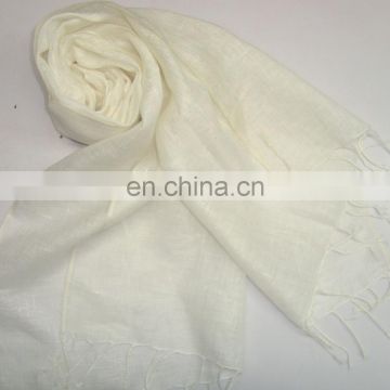 100% Linen scarfs 2017