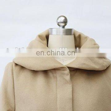 2016 New Arrival Ladies Long Large Lapel Wool Coat photo-2
