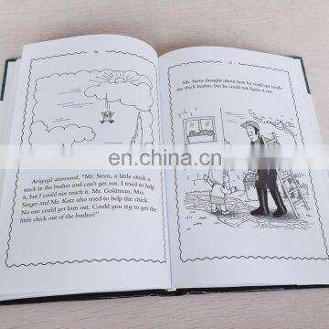 Hot Sale China A4/A3/A5 Cheap Custom Hardcover Story Book for Children Reading photo-3