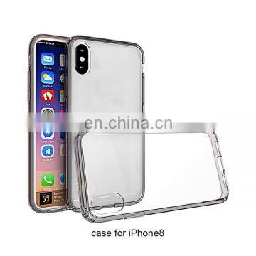 Brand new PC + TPU mobile phone case for iPhone 8 with low price