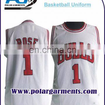 High Quality Dri Fit Basketball Uniforms Sets/ Custom Basketball Uniforms