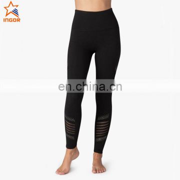 wholesale custom design running tights printed leggings women fitness jogger work out pants