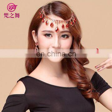 P-9054 Children and Adult Red Belly Dance Necklace Earring Set Jewelry photo-5