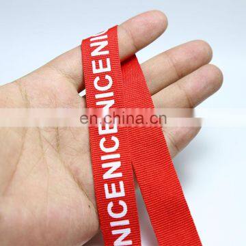 Fashion NICE 2cm Print Grosgrain Ribbon For Sportswear