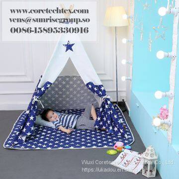 Outdoor waterproof children kids play tent indoor canvas indian teepee for children