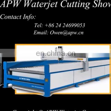 APW High Quality Less Material Waste Concrete Cutting Water Jet Cutter Machine