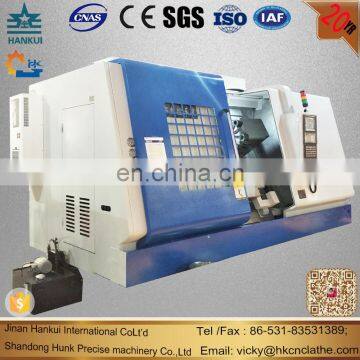 Large horizontal cutting wheel making CNC lathe machine for hobby