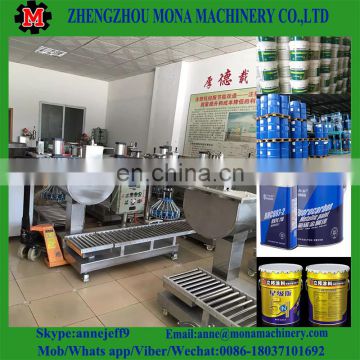 Semi automatic latex paint liquid filling machine/automatic glue Filling Sealing machinery/Emulsion paint filling with capping