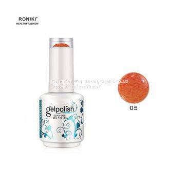 RONIKI Fur Effect Gel Polish,Nail Matte Gel Polish,Nail Painting Color Gel,Frosted Surface Gel photo-3