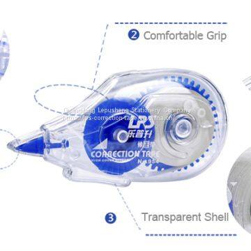 Non-Refillable Yellow Correction Roller With Transparent Dispenser 12m Correction Tape 954 photo-2