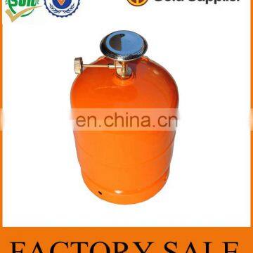 JG Africa Camping Propane Butane Gas 3kg LPG Gas Cylinder,LPG Gas Bottle for Africa,Cooking LPG Gas Cylinder With Gas Stove photo-2