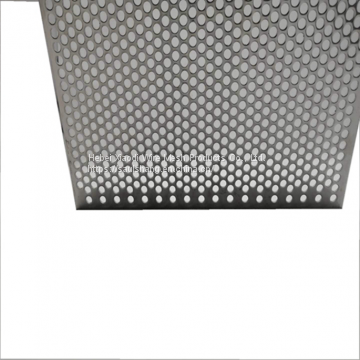 high quality tiny round hole 0.5mm stainless steel sieve mesh micro perforation mine screen mesh China supplier