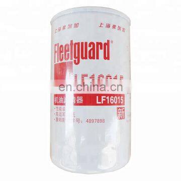 Golden Quality Diesel Engine Spare Parts Machinery Stainless Steel LF16015 4897898 Oil Filter for Tractors photo-2