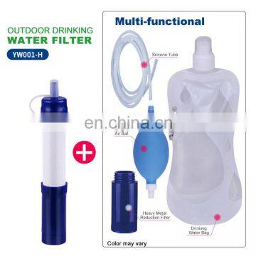 Outdoor Personal Portable Water Filter Survival Straw Filter For Outdoor Camping photo-4