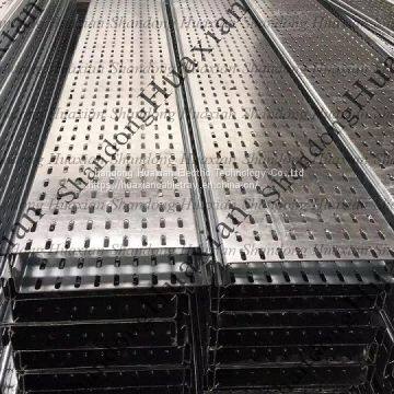 Galvanized Ventilated Perforated Cable Tray Supporting System