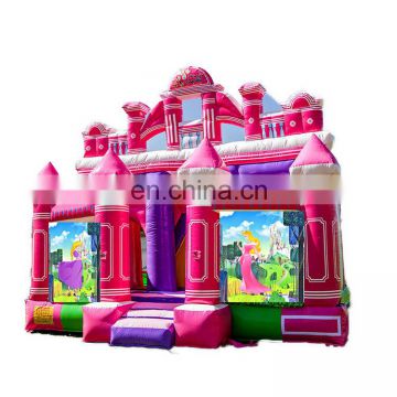 fairy princess commercial blow up bouncer inflatable jumping castle bounce house