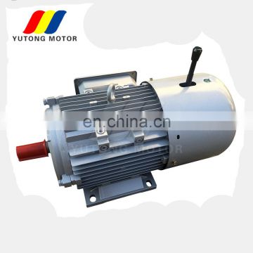 China hot sale YEJ Series Three Phase high torque Magnetic Brake Electric Motor 2.2kw 3hp