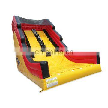 Pull-up Rock Climbing Wipeout Games Interactive Inflatable Pull Up Ladder Slide For Adult