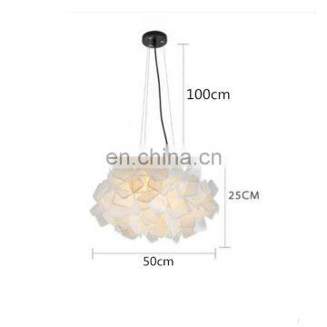 Modern Interior Decorative Chandelier Floating Cloud Lamp Led Pendant Light photo-3