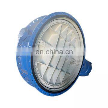 DN1500 Cast Iron Flange Double Eccentric Butterfly Valve photo-5