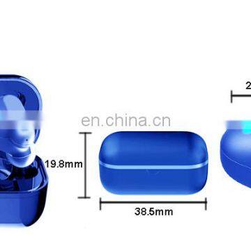 Online Shopping Blue Fashionable Comfortable Design for Entertainmentwireless Earphones Blue Tooth photo-4
