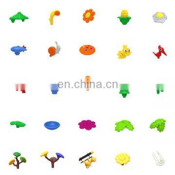 Hot Quality Kindergarten Used Children Playground Games Outdoor Playground Plastic Slide photo-4