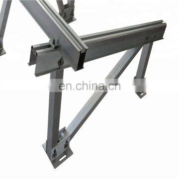 Prices for solar energy system aluminum profile,anodized 6063 6061 extruded aluminium solar frame structure OEM