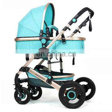 All - Round Air Circulation Portable Baby Buggy With Canopy Hood For Baby