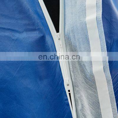 PPE Cat.III Type5,6 Disposable Coverall Dark Blue photo-5