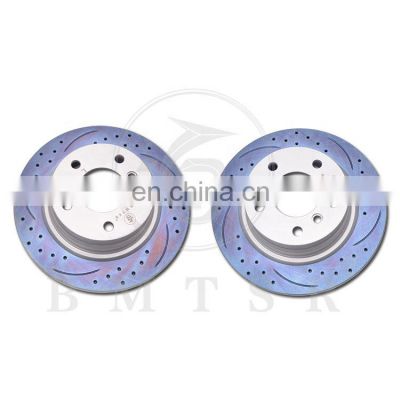 BMTSR Car Rear Brake disc for E81 E90 E92 3421 6855 002 34216855002