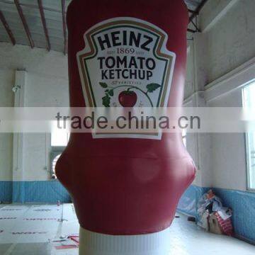 PVC Inflatable Bottle for promotion or Advertising
