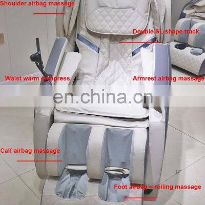 4D Zero Gravity SL Track 3 in 1 Electronic Back Comfort Luxury Office Home Gaming Automatic Massage Chair With Free Spare Parts
