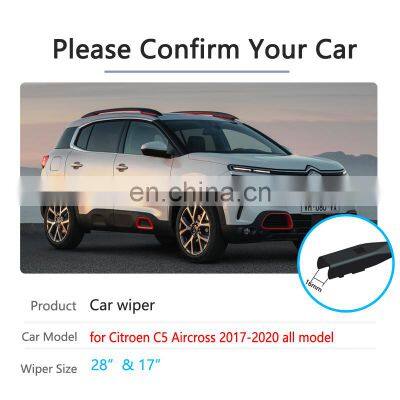 for Citroen C5 Aircross C5-Aircross 2017~2020 2018 2019 Car Wiper Blades Front Windscreen Windshield Wipers Car Accessories photo-2